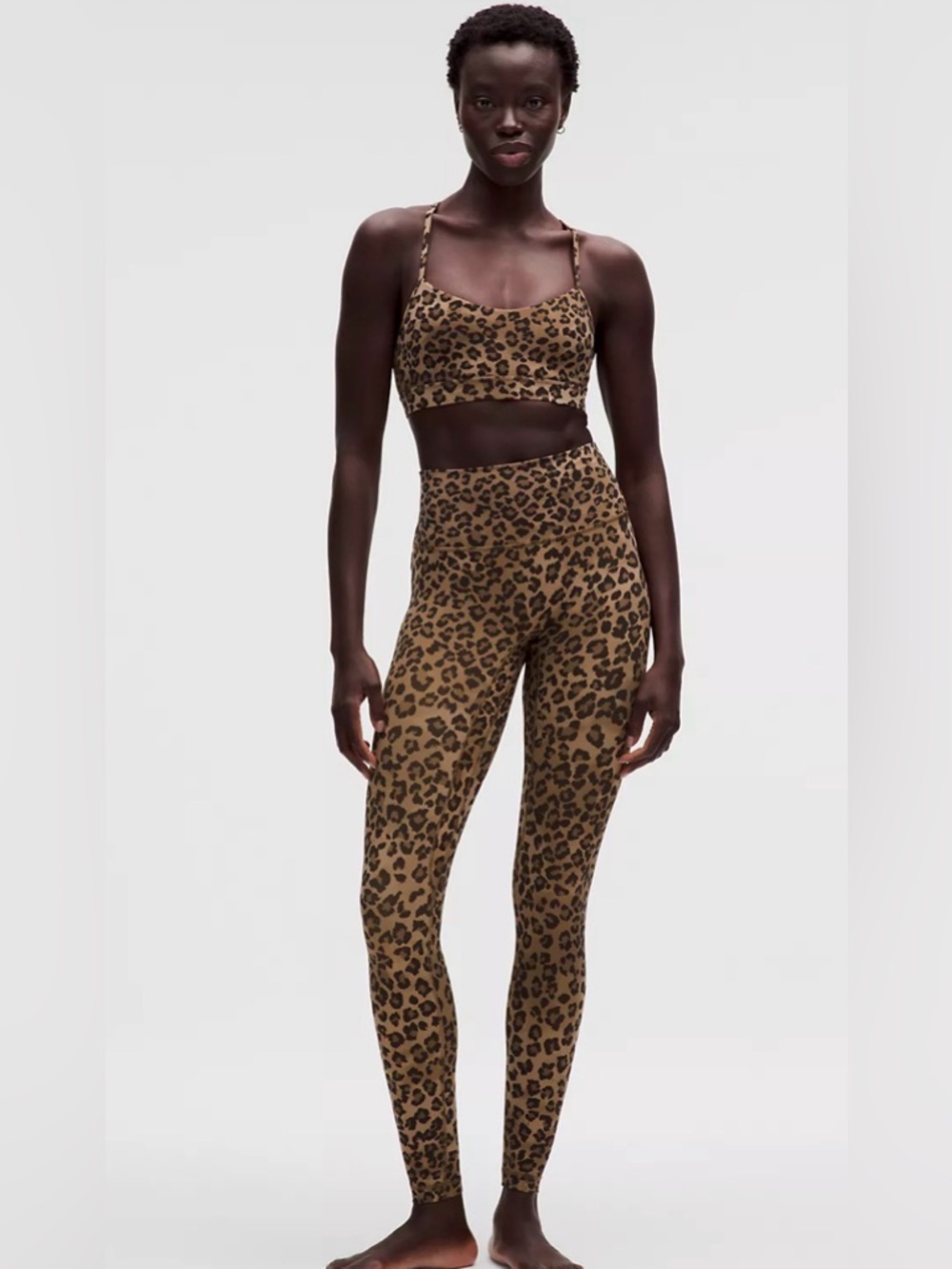 NWT lululemon Align No Line™ High-Rise Pant 28" True Leopard Multi sz  8
